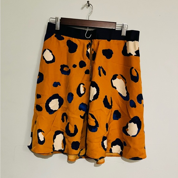 Phillip Lim Leopard Print Skirt sz 12 - Picture 3 of 10